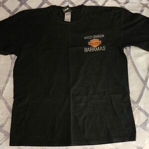 Black Harley-Davidson Bahamas T-shirt, size XL